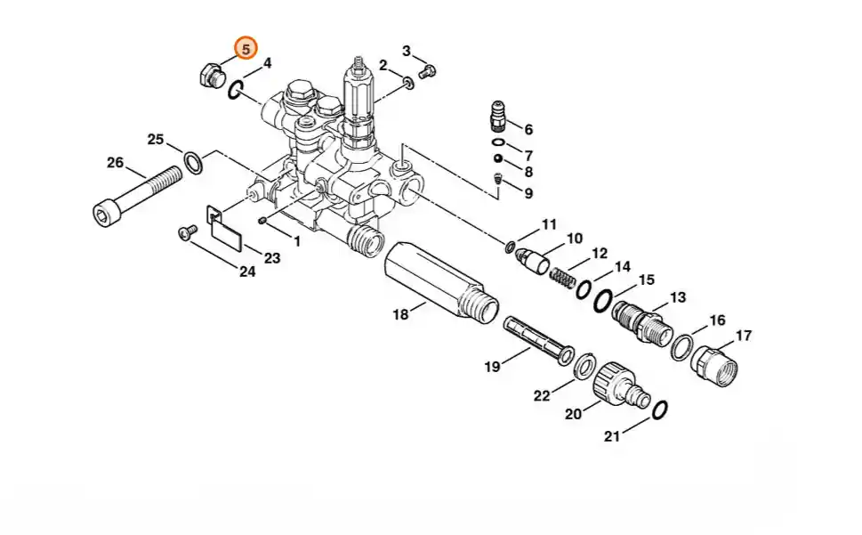 Cena promocyjna | Stihl Śruba zamykająca 4757 708 5803