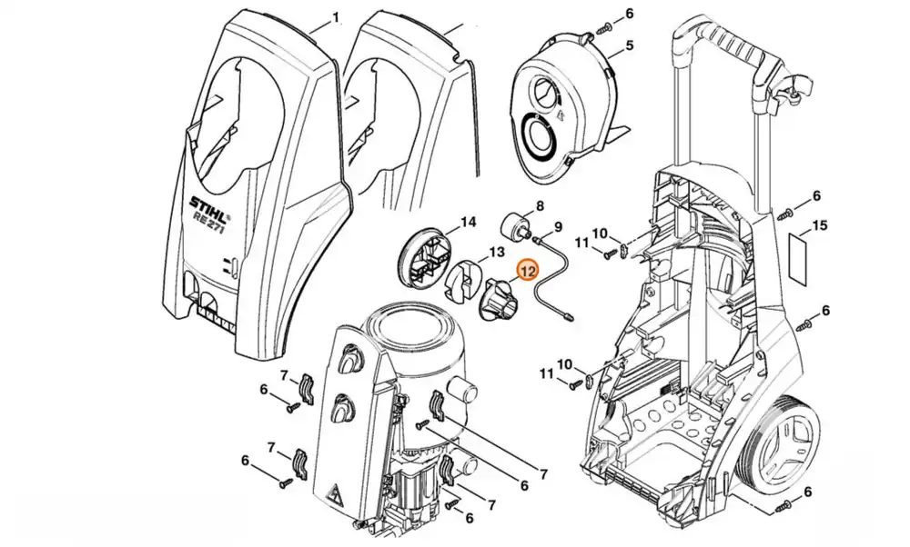 Stihl Złącze 4757 512 3400 - Tylko kilka sztuk