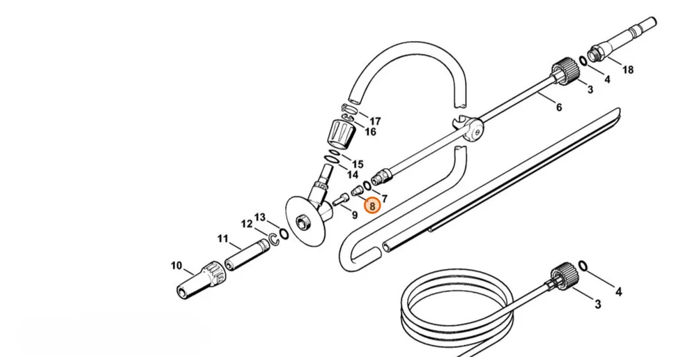 Nowość - Stihl Dysza 05 4915 500 6365