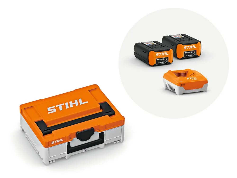 Hit sprzedaży | Stihl Power Box 3, 2x AP 500 S, AL 501 Nr art. EA012000002