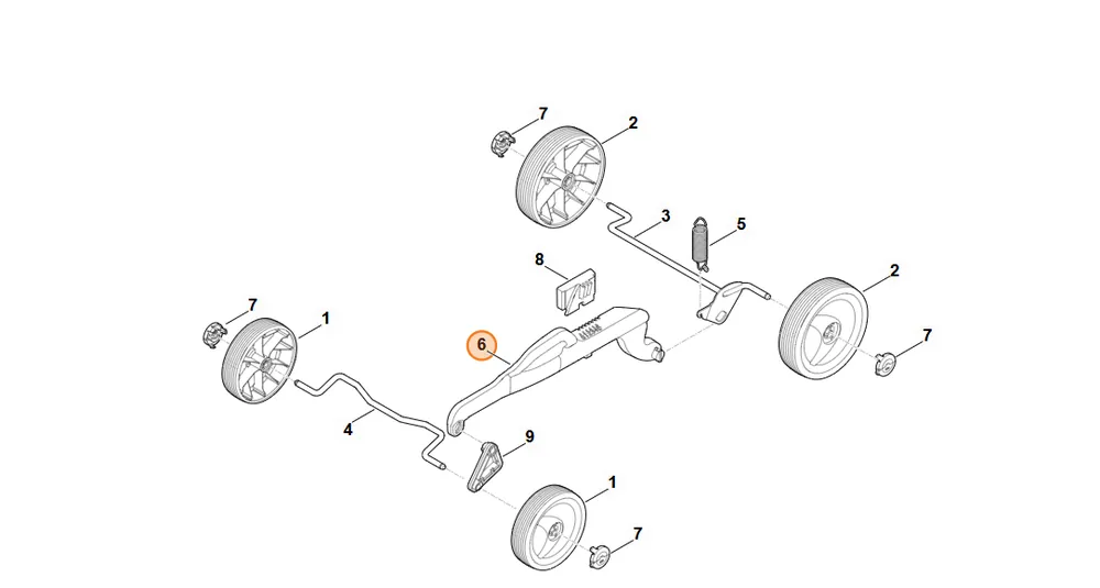 Premium | STIHL Dźwignia przełożenia 6320 703 8800