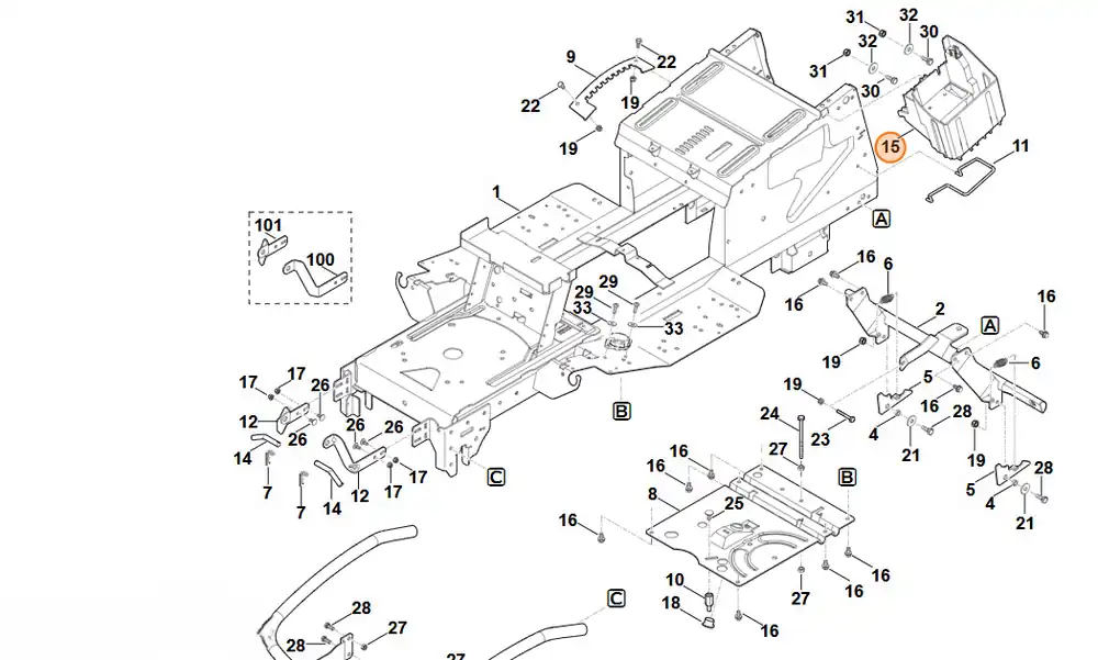Sprawdzony produkt | STIHL uchwyt akumulatora 6170 403 0100