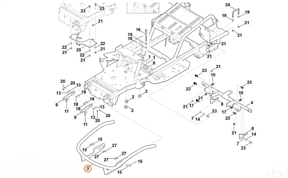 Sprawdzony produkt | STIHL Zderzak 6170 760 7300