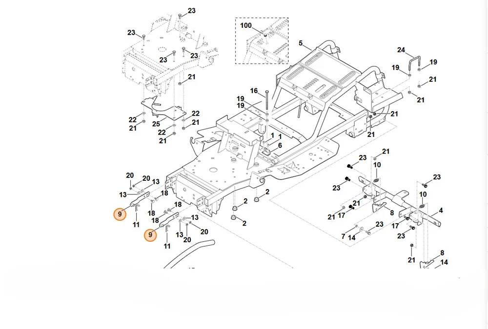 Obniżka | STIHL zawias 6170 780 3800
