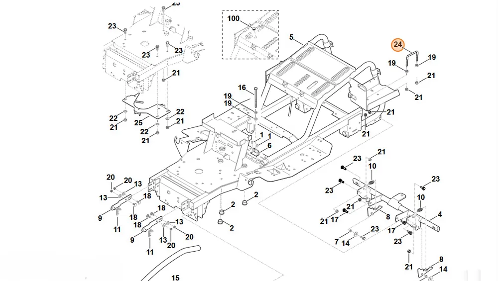 STIHL uchwyt włączający 6170 708 9100 | Szybka wysyłka
