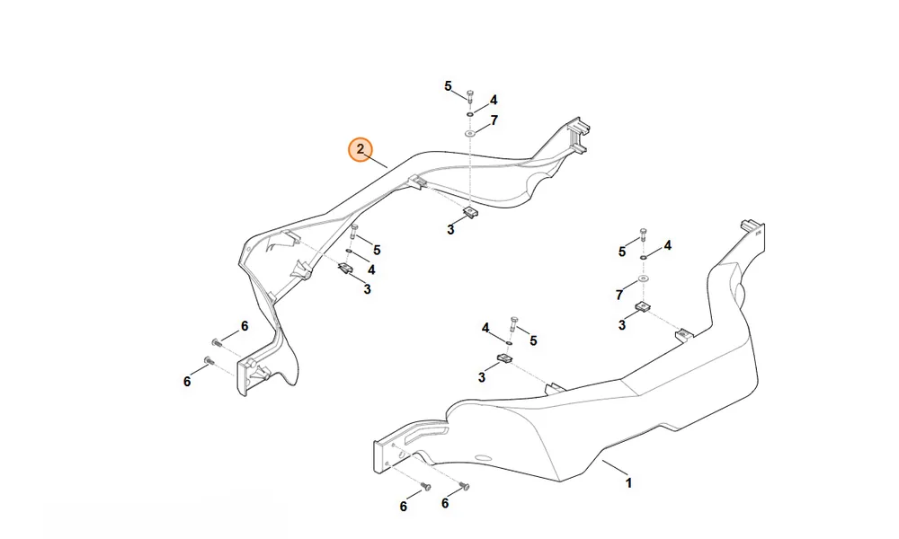 Szybka dostawa - STIHL osłona ochronna, str. prawa 6160 706 0716