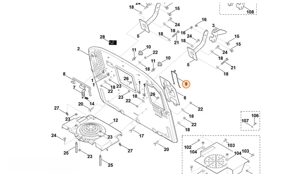 Na zamówienie | STIHL Pałąk 6170 763 0430