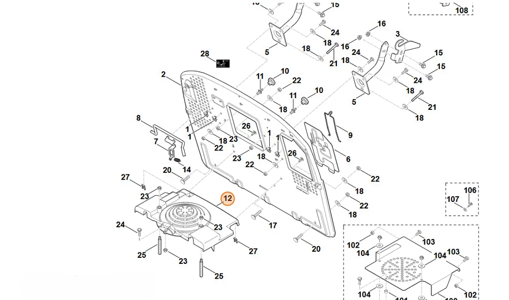 STIHL Pokrywa ochronna 6170 706 0830 - Obniżka