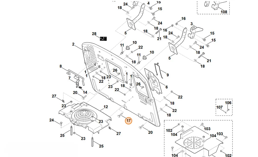 Nowość w sklepie - STIHL Śruba z łbem okrągłym M8x40 9027 068 1900