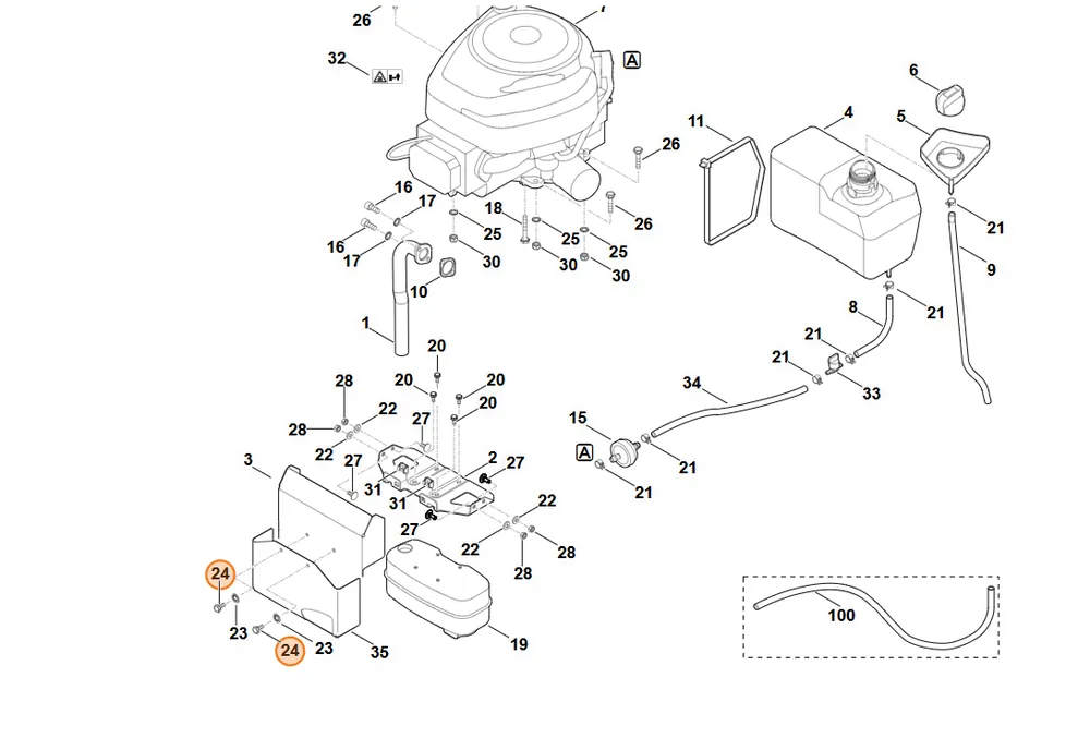 Nowość w ofercie | STIHL Śruba sześciokątna M6x12 9008 319 1260