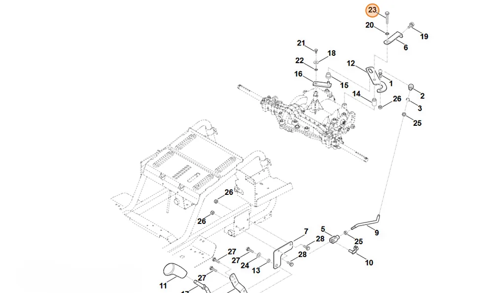 STIHL Śruba sześciokątna M8x45 9008 319 1930 - Nowy produkt