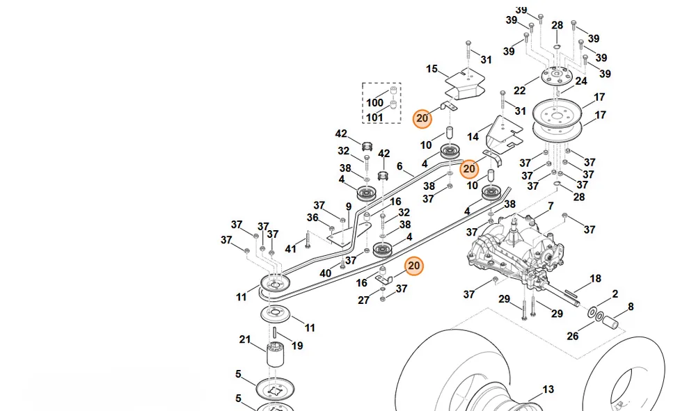 Niska cena | STIHL Prowadnik paska 6170 704 9400