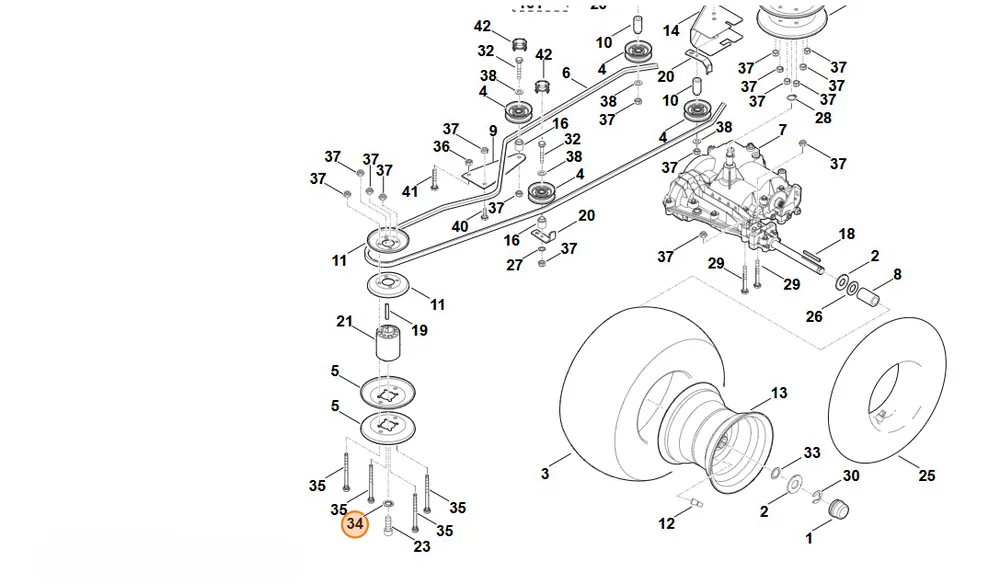 STIHL Podkładka ząbkowana 13 9330 630 0540 - Bezpieczna płatność