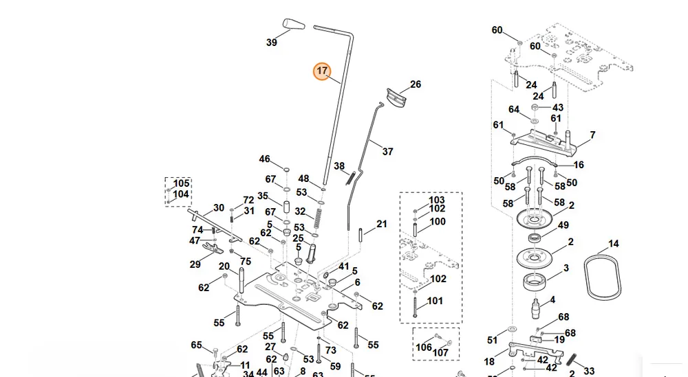 Skorzystaj teraz - STIHL Dźwignia włączająca 6170 162 9600