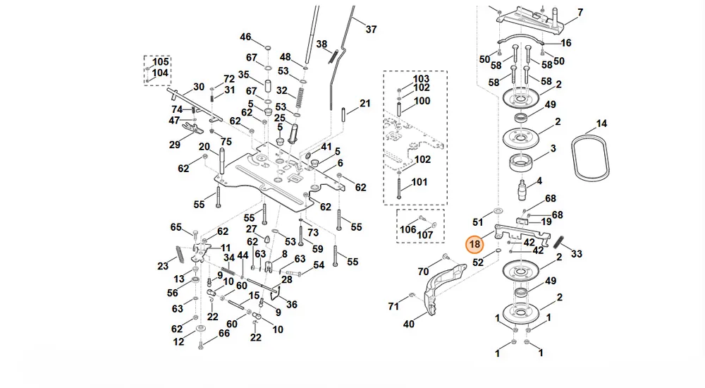 Nowy produkt - STIHL dźwignia hamulca 6170 162 2500