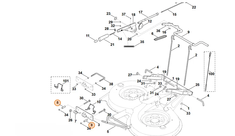 Dodatkowy rabat - STIHL Tulejka odległościowa 6170 763 0700