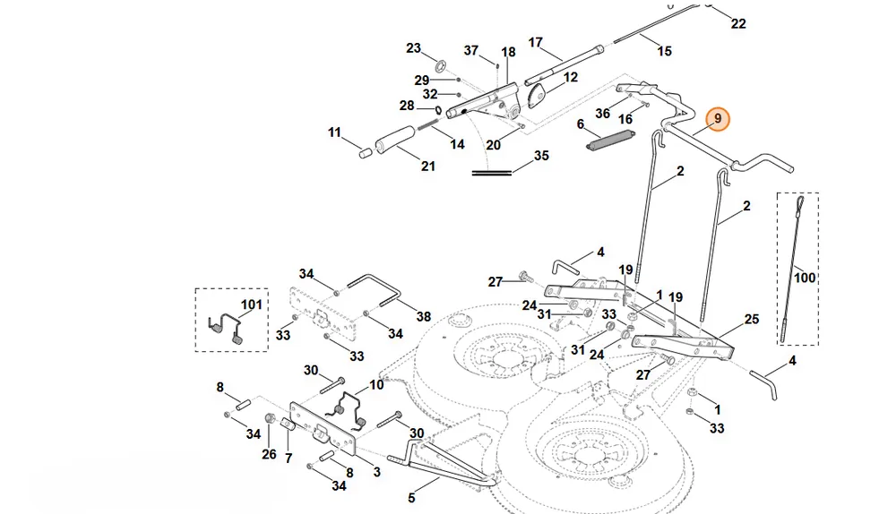 Bardzo popularny produkt - STIHL Drążek 6160 760 8400