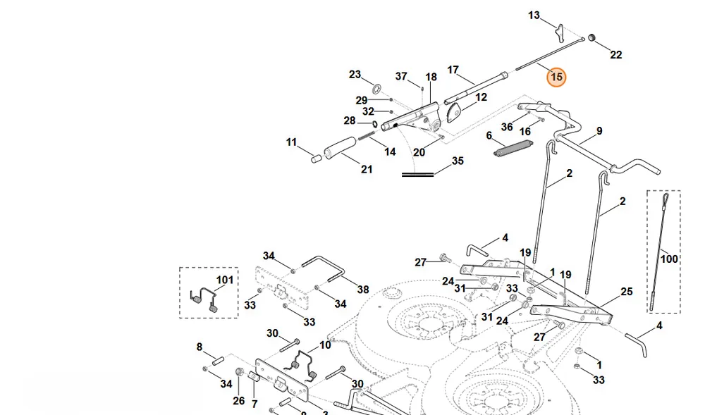 STIHL Drążek 6170 703 1770 | Prosto z fabryki
