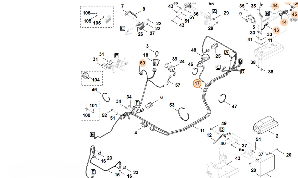 Stihl Wiązka przewodów 6160 440 3011 | Hit sprzedażowy