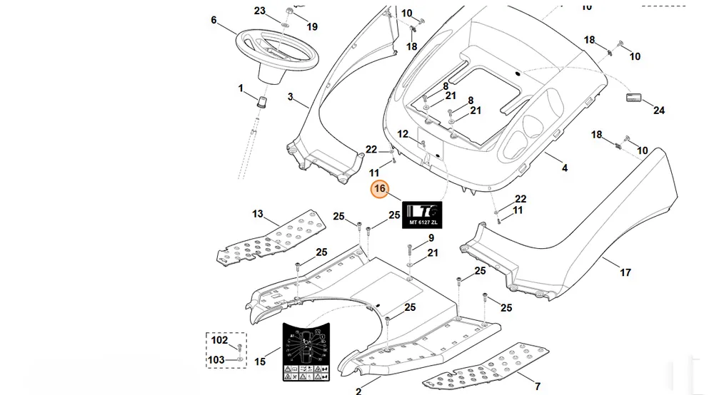 Nie przegap okazji | Stihl Oznaczenie typu MT 6127 ZL 6170 967 3840