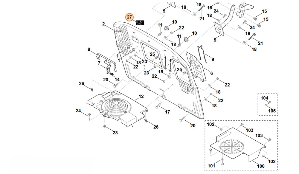 Stihl Naklejka 6170 967 4405 - Mega okazja