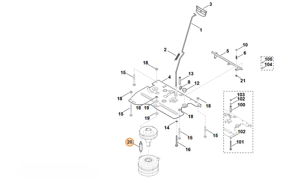Zamów teraz | Stihl Sworzeń 6170 704 1810