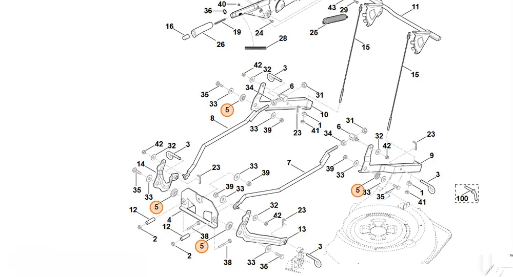 Stihl łożysko wieńcowe 6170 703 1900 | Niska cena