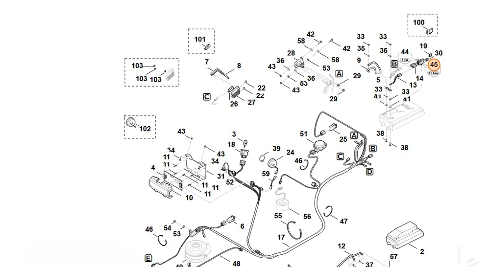 Zamów online - Stihl Naklejka 15A 6170 967 4490