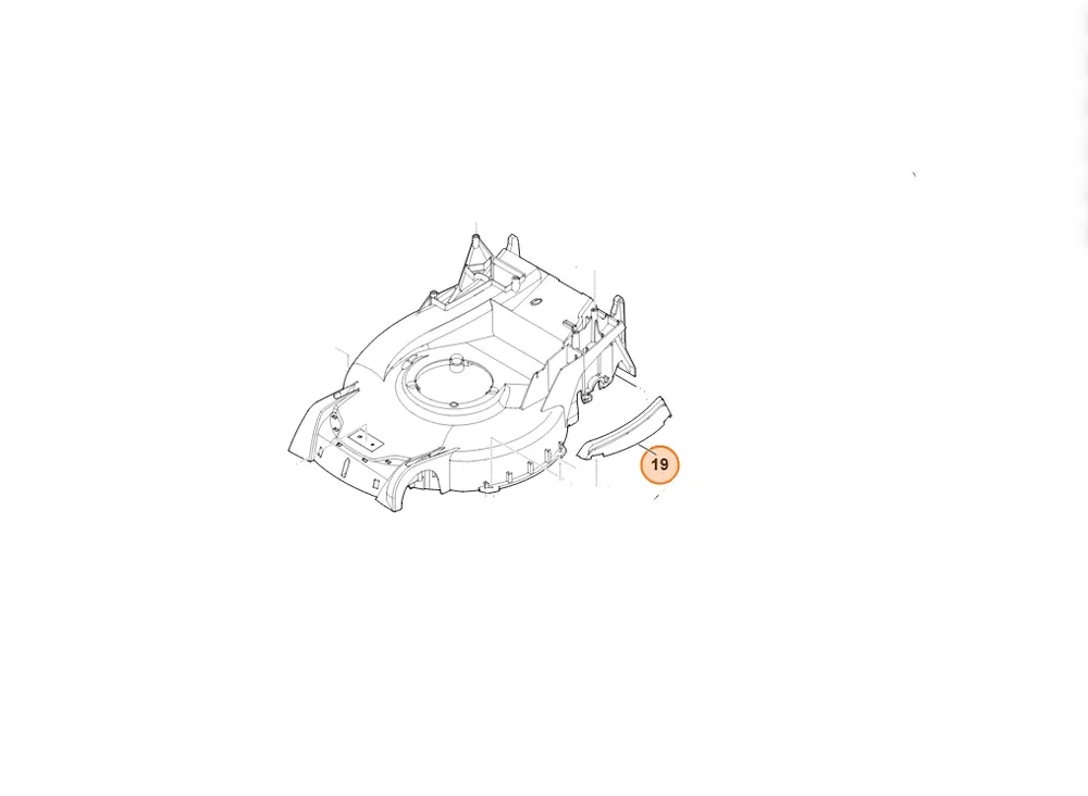 Stihl Listwa ochronna lewa 6374 706 7300 | Prosto z fabryki
