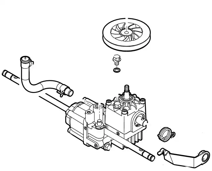 Cena po obniżce | Stihl Przekładnia hydrauliczna 6374 640 0100