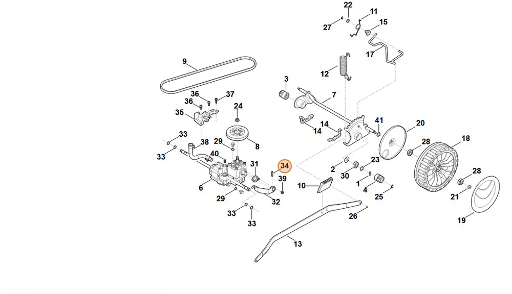 Stihl Kołek rozprężny 5x22 9380 620 2621 | Szybka wysyłka