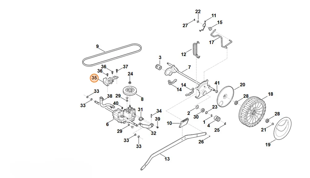 Obniżka | Stihl Przytrzymywacz 6374 764 6700