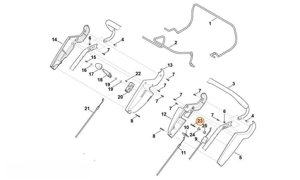 Stihl Śruba z łbem walcowym IS P5x50 9104 007 4298 | Końcówka zapasów