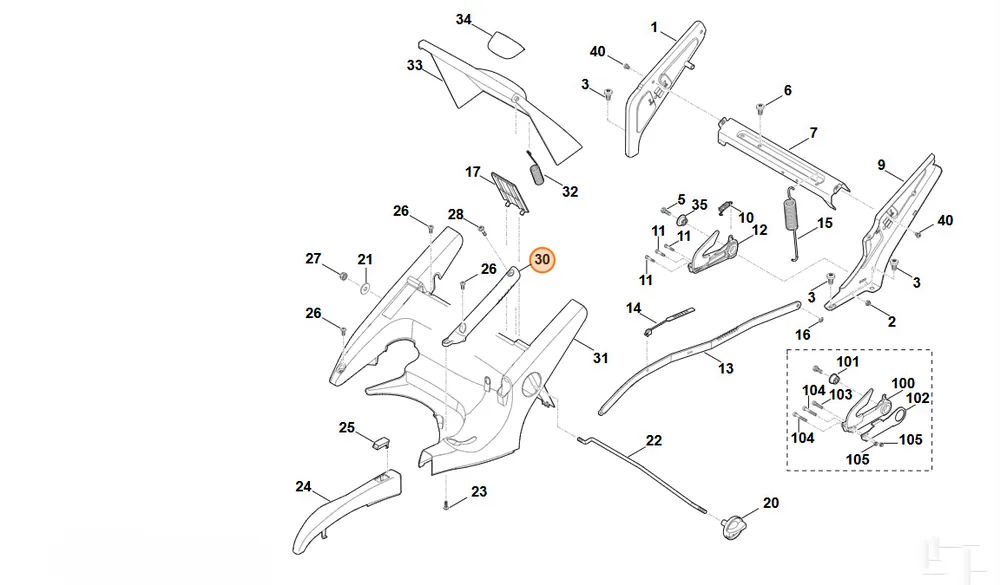 Stihl Uchwyt 6375 703 6600 - Świetna cena