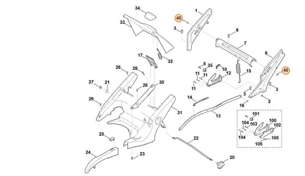 Stihl Śruba ścinana M6x8 9039 488 1230 | Nowość w sklepie