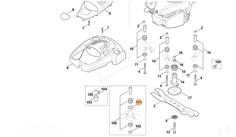Prosto z fabryki - STIHL Podkładka 6375 763 0900