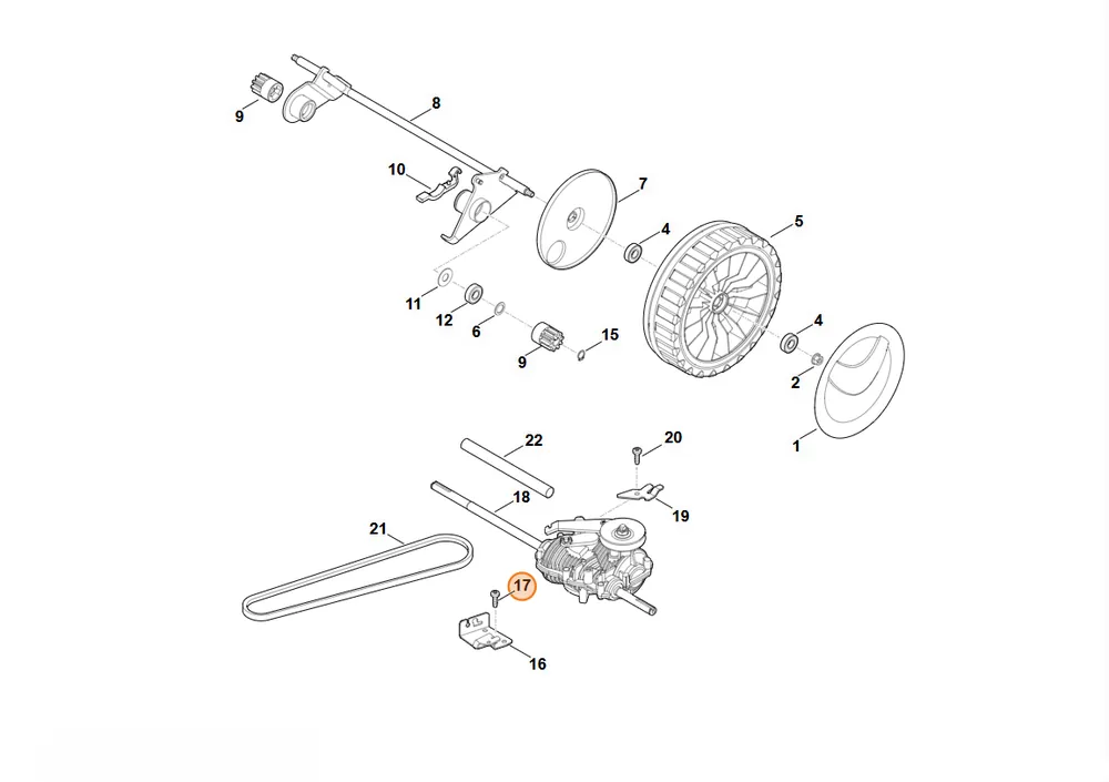 STIHL Śruba IS AP6x20 9076 478 4430 - Szybka dostawa