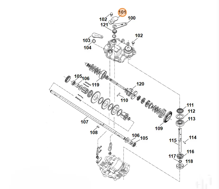 Bestseller - STIHL Dźwignia dociskowa 6105 643 2000