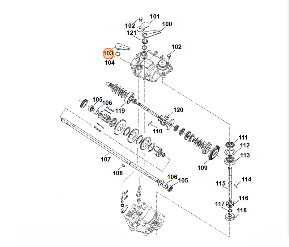 Kupuj bezpiecznie | STIHL Dźwignia włączająca 6105 643 3600