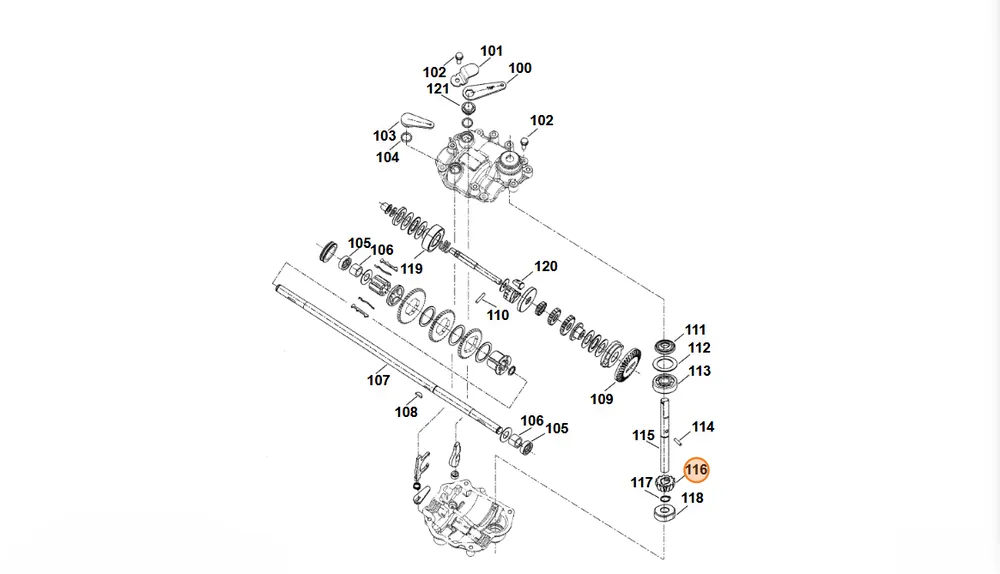 Ekspresowa dostawa - STIHL Zębnik napędu 6105 642 0400