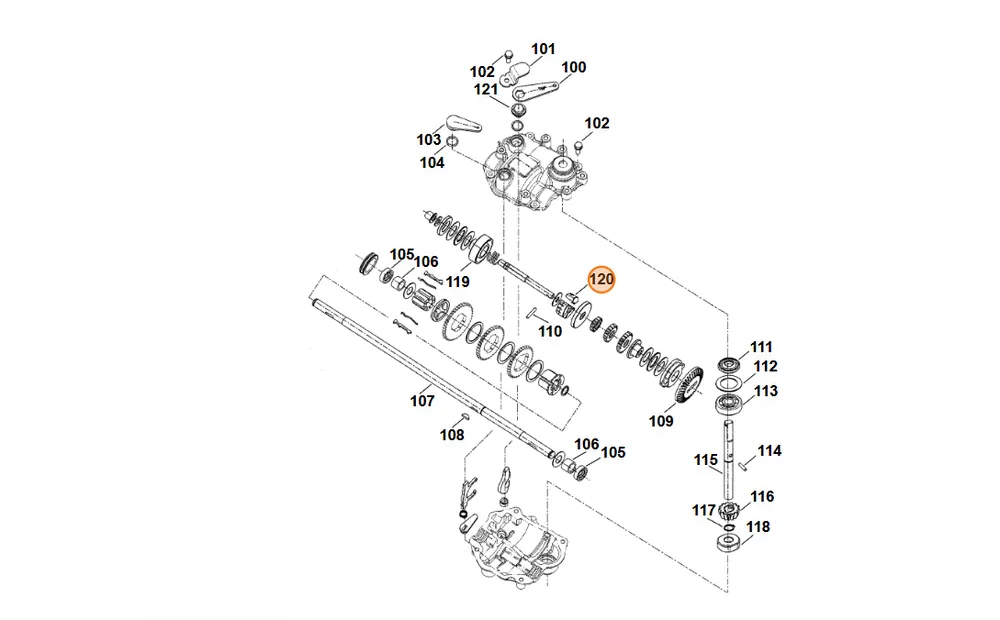 STIHL Okładzina sprzęgła 6105 162 0300 | Od ręki