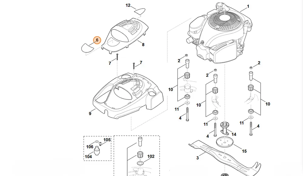 STIHL Oznaczenie typu MB 655 G 6375 967 3801 - Dobra cena
