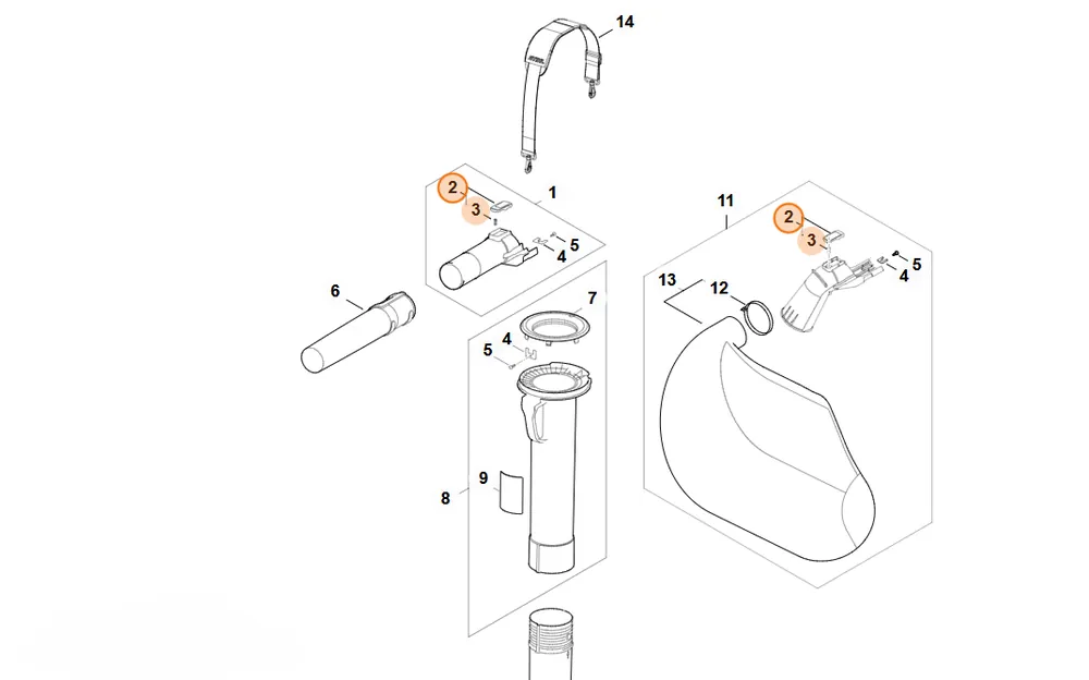 STIHL Dźwignia mechanizmu ryglującego SA02 430 3400 | Megacena
