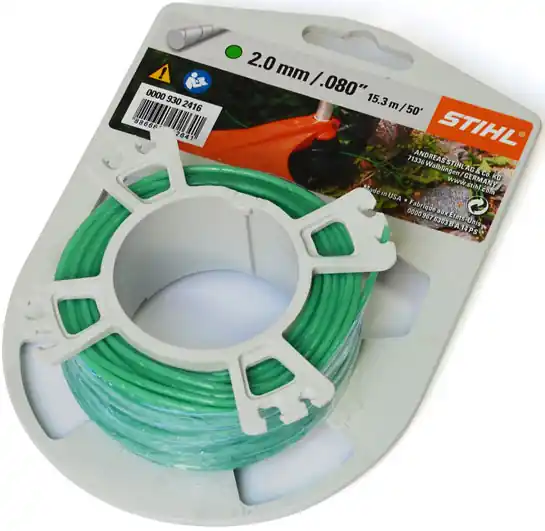 Oferta kończy się wkrótce | STIHL Żyłka okrągła cicha Ø 2,0 mm x 14,0 m zielone 0000 930 2416