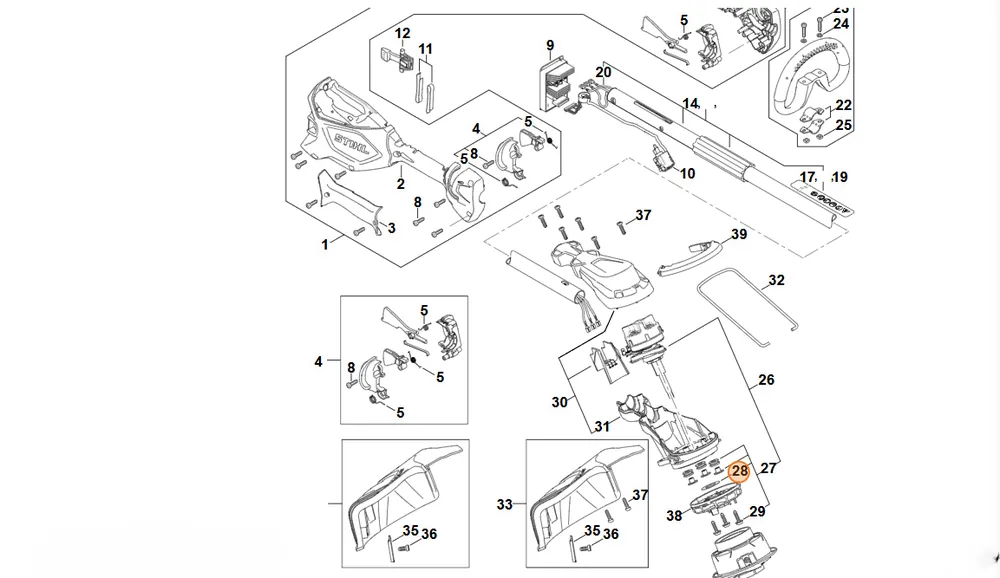 Profesjonalna jakość | STIHL Podkładka FA05 602 9300