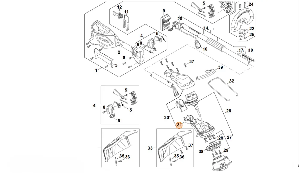 Ostatnia okazja | STIHL Obudowa silnika FA05 602 1200
