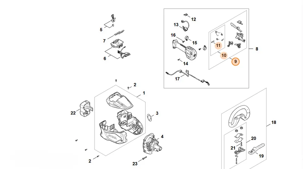STIHL Zestaw elementów obsługowych FA08 007 3800 - Wyjątkowa oferta