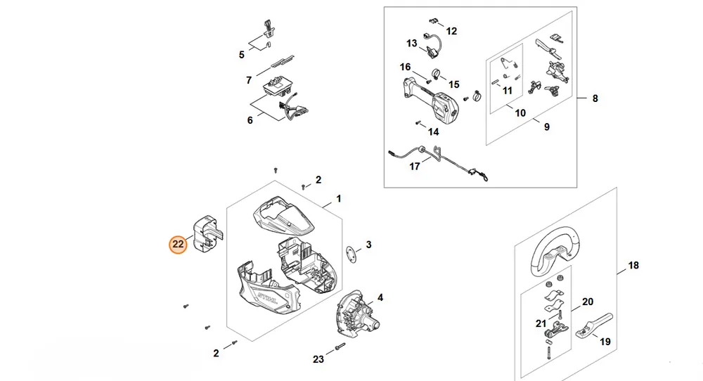 STIHL Pokrywka 4520 602 0900 - Produkt premium