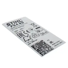 Świetna oferta - STIHL Tabliczka informacyjna FSA 90 4863 967 1800