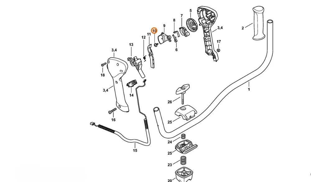STIHL Śruba z łbem cylindrycznym P4x10 9104 003 2962 | Ulubieniec klientów